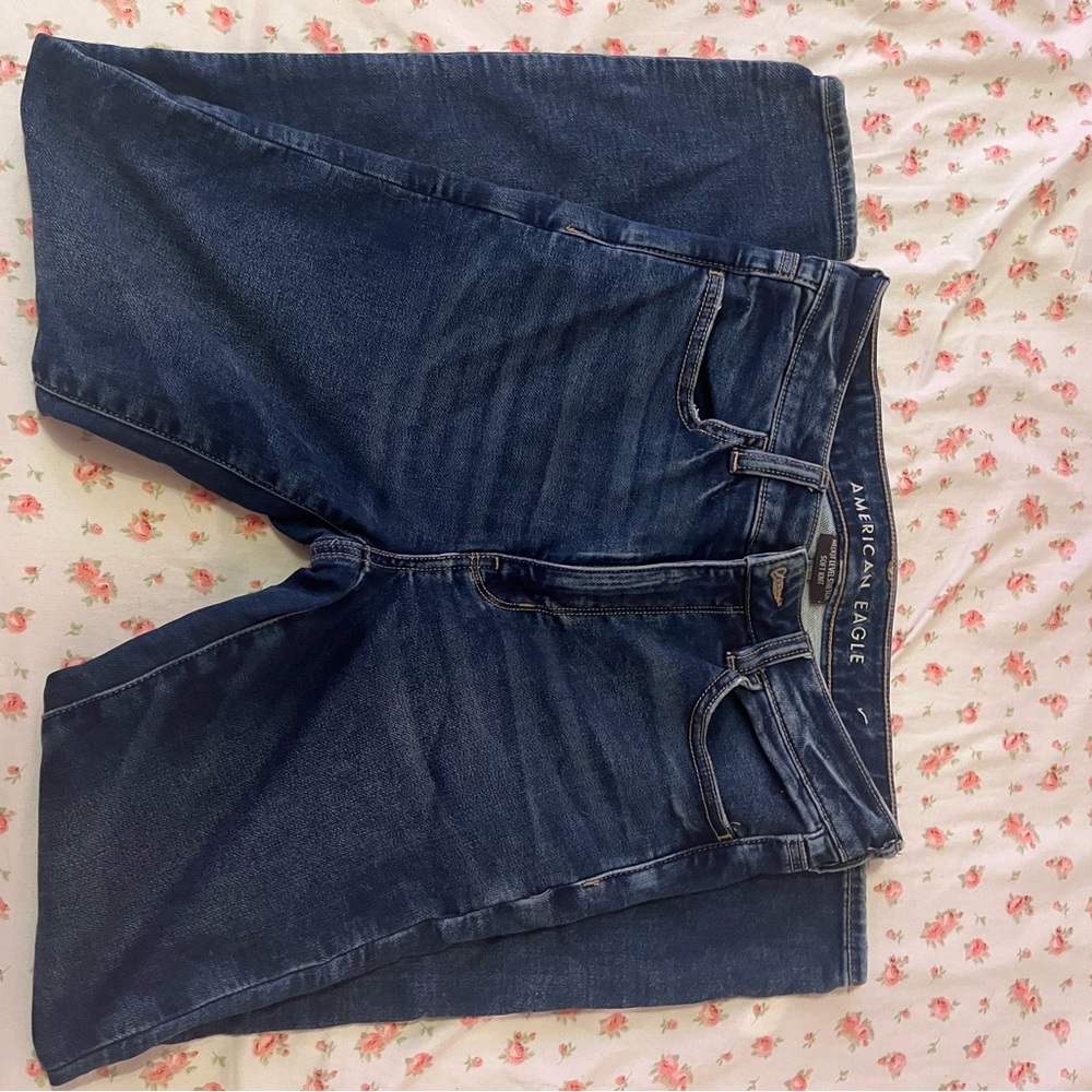 American Eagle Dark Blue Denim Jeans